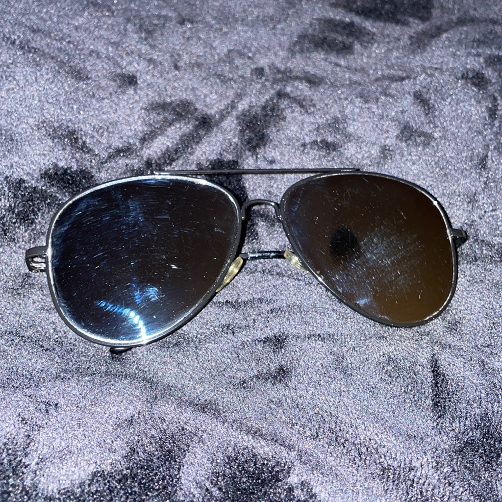 Mirrored Aviator Sunglasses